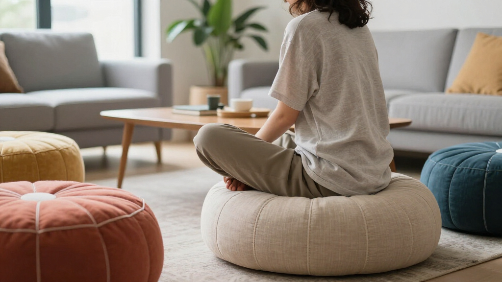 poufs for living room