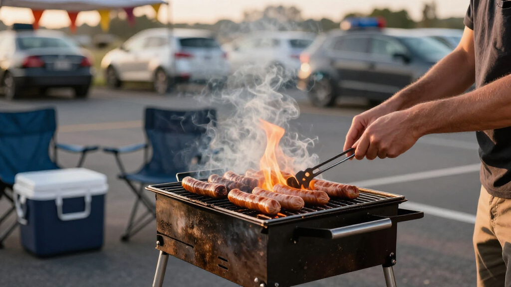 portable tailgating grills