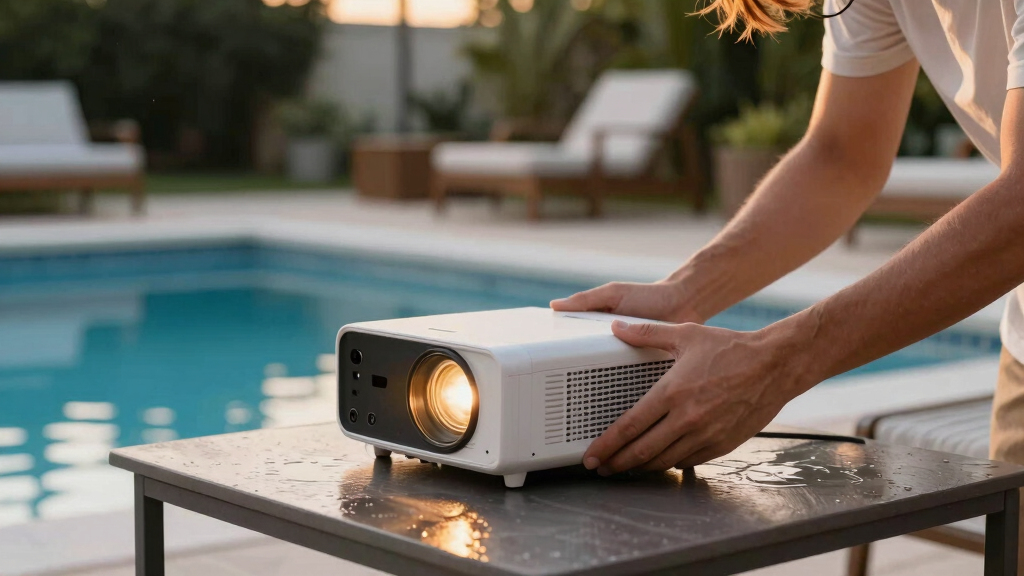 waterproof outdoor projectors