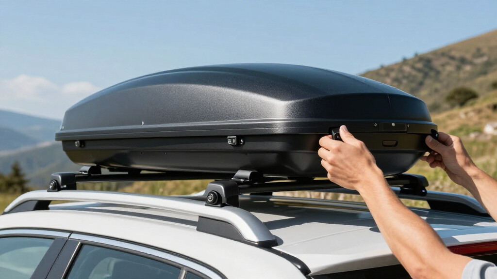 top rated hardside rooftop cargo carrier for road trips