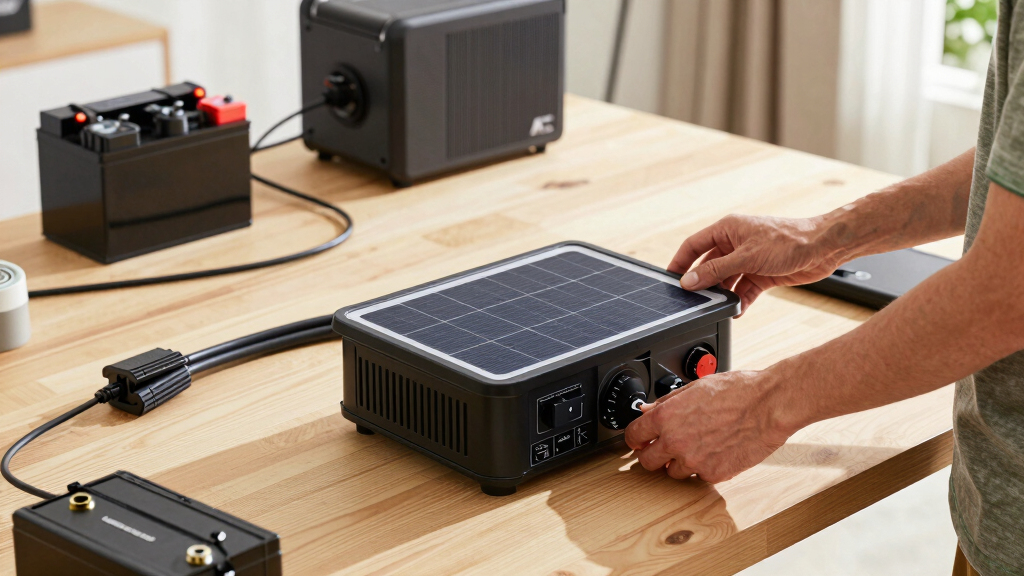 solar-powered backup generators