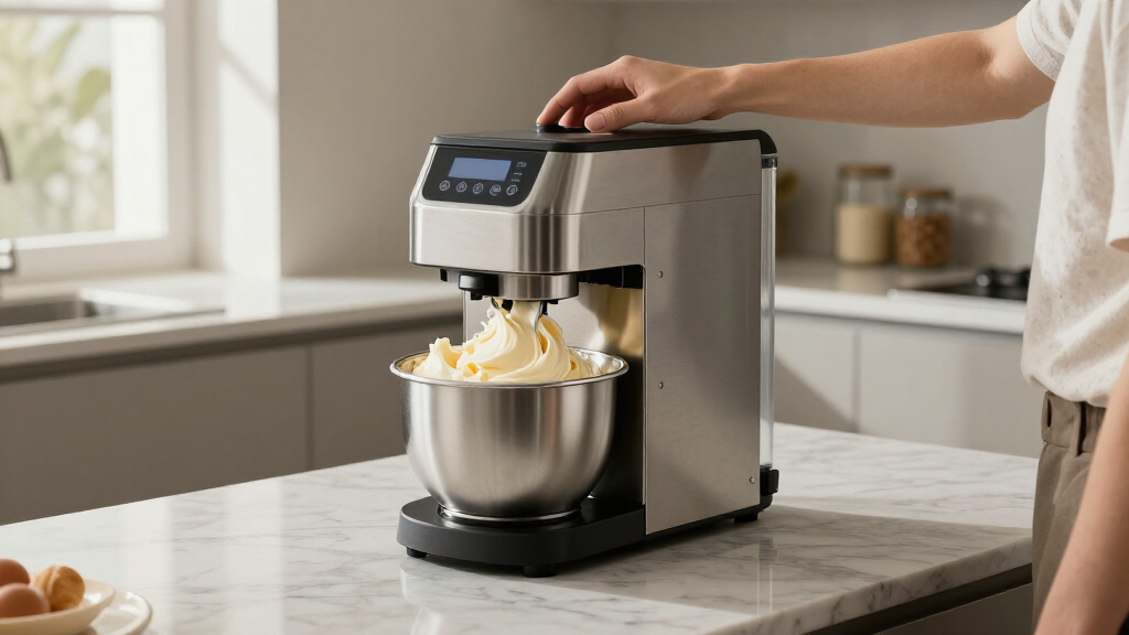 luxury ice cream maker machine