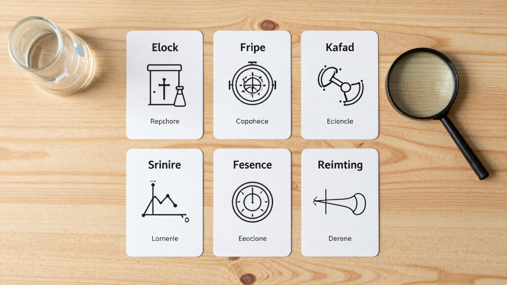 science reference flashcards