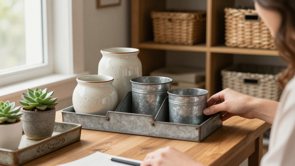 12 Best Farmhouse Desk Organizers for a Tidier Workspace in 2026
