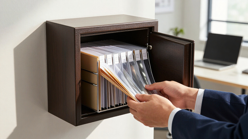 document safe with hanging file folders