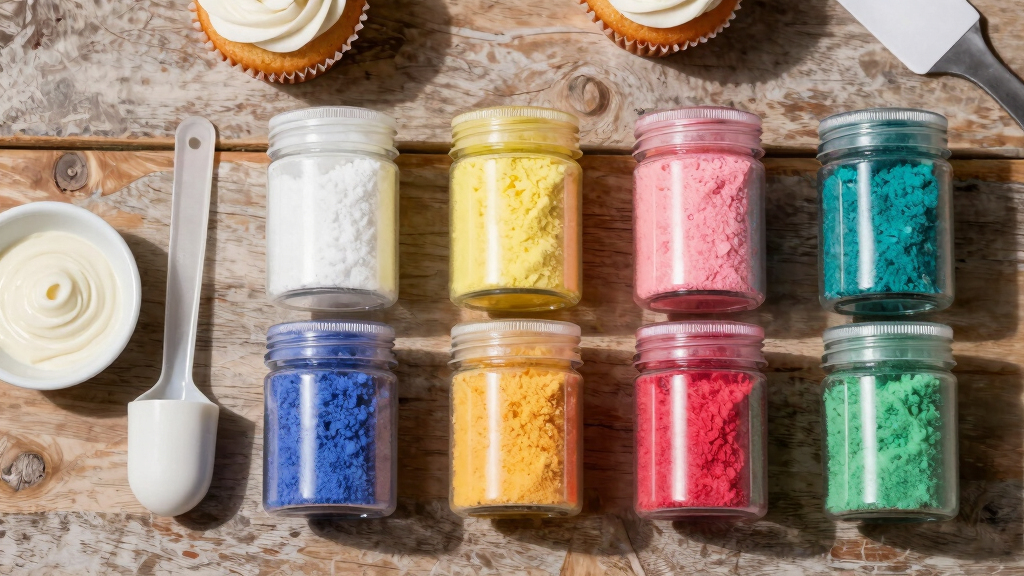 powdered foodcoloring set