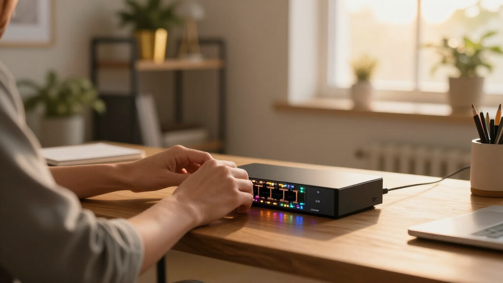 network switch managed for home office