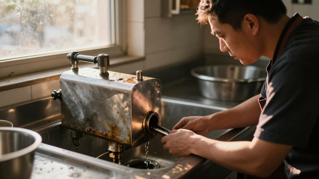 commercial grease trap