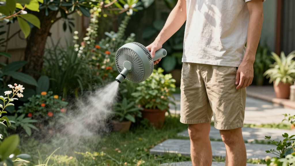 outdoor misting fans