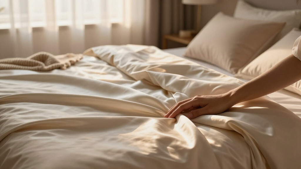 mulberry silk bedding set queen