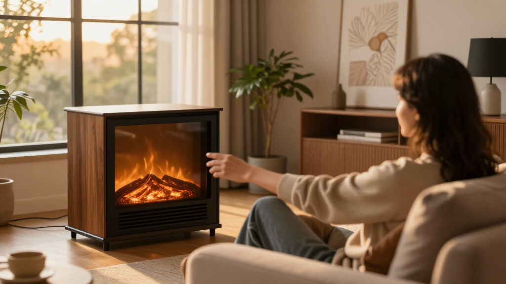 electric fireplace tv stand