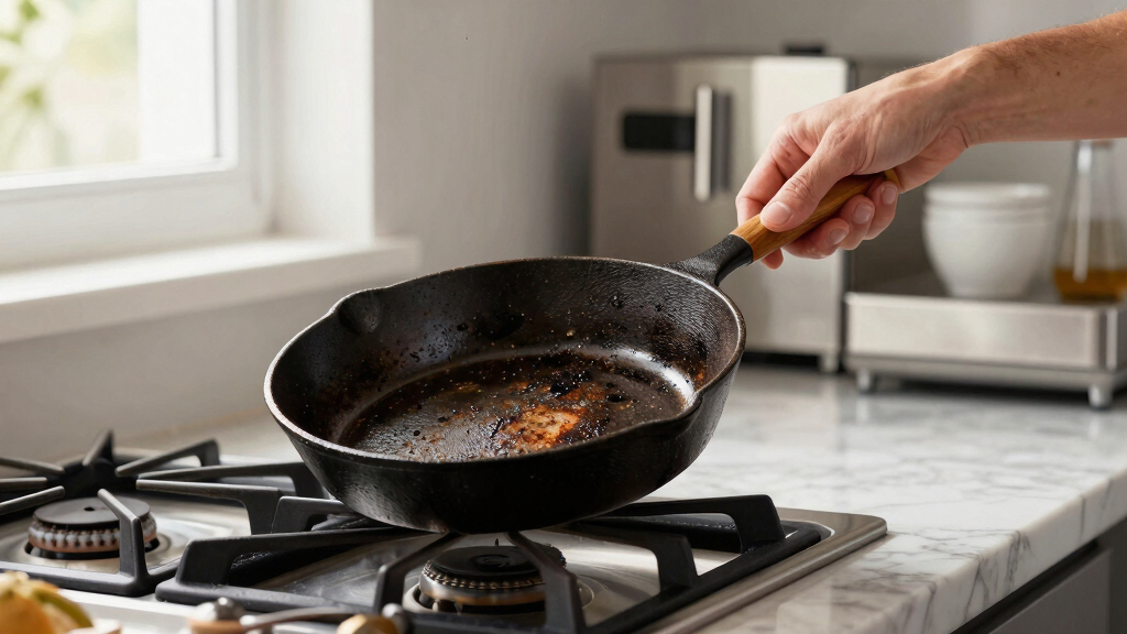 high-quality cast iron skillet