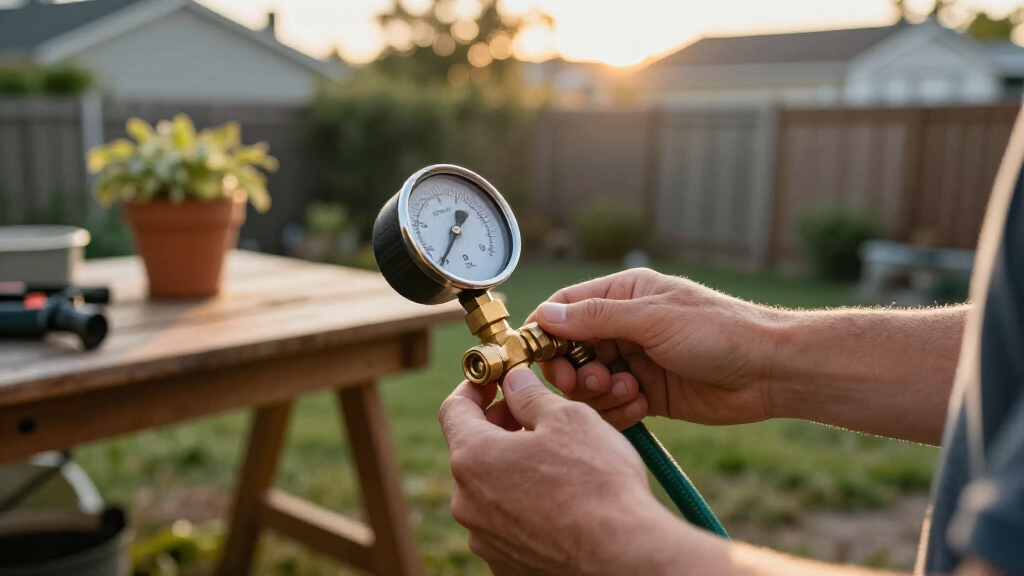 low pressure drop pressure gauge kit