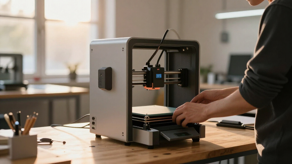 3d printer with enclosed chamber