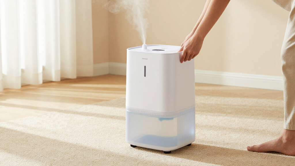 evaporative humidifier large room