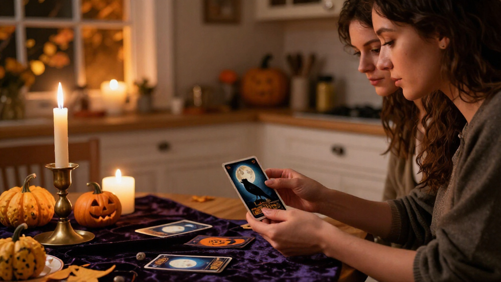 Halloween oracle card decks