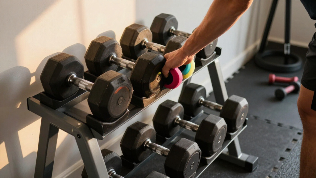 dumbbell storage rack