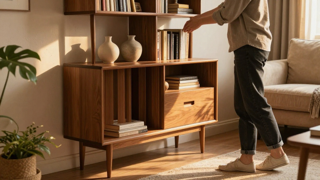 best-mid-century-modern-bookcases