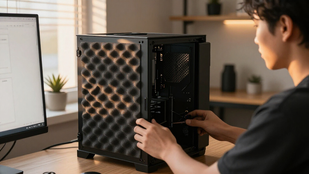 silent pc cases with sound damping
