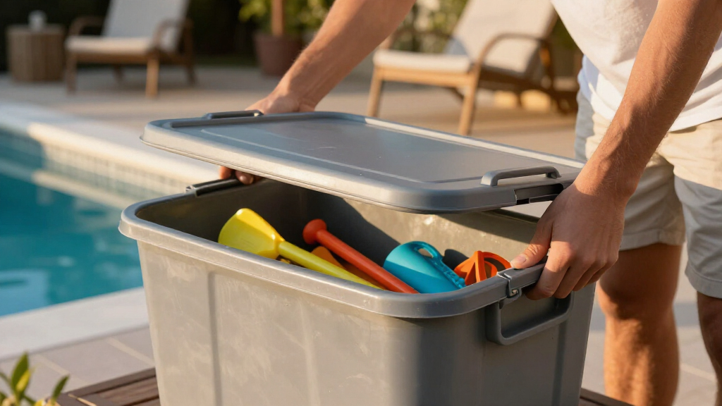 portable outdoor storage bins