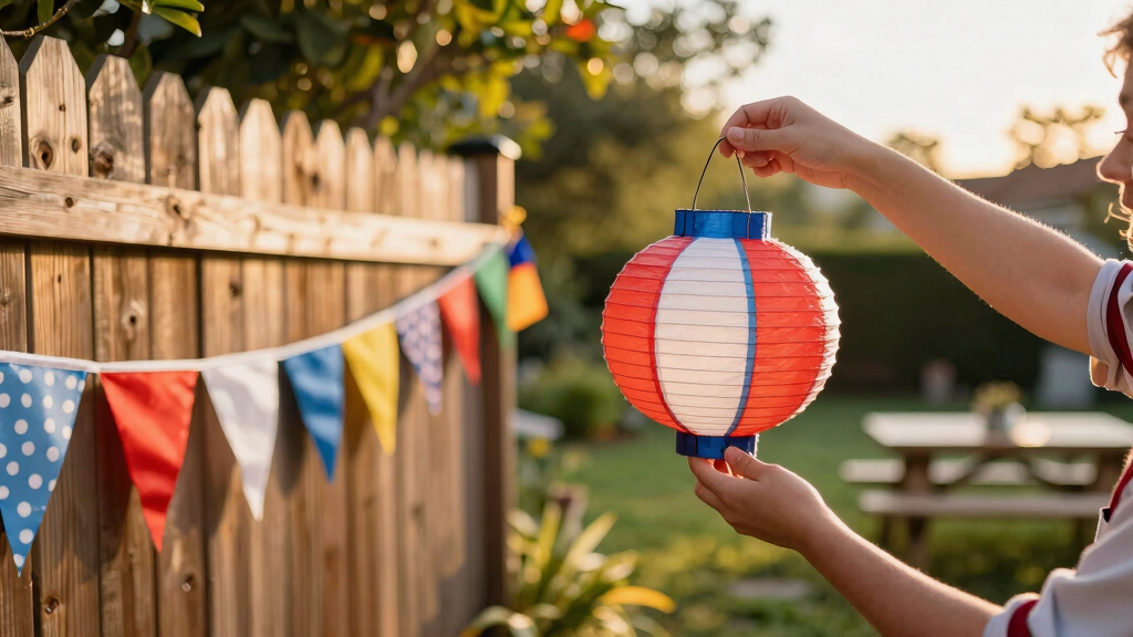 patriotic outdoor party supplies