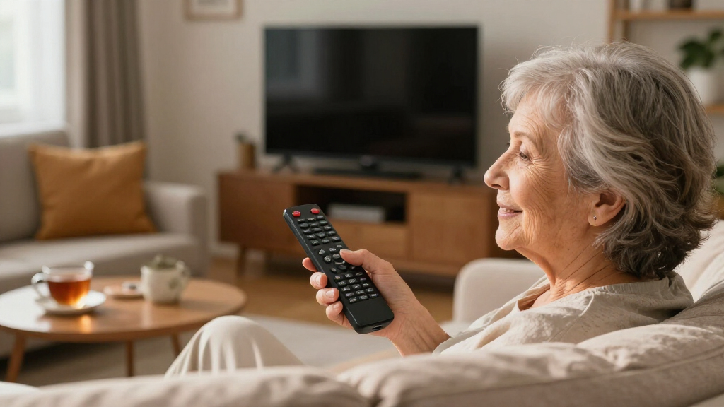 large button remote controls for seniors
