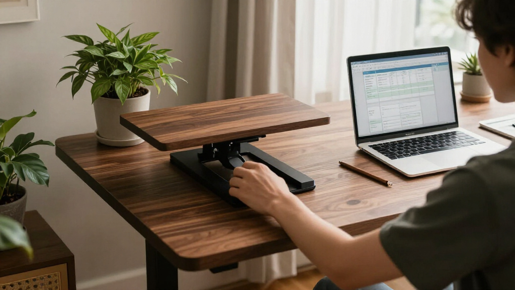 standing desk converters home office