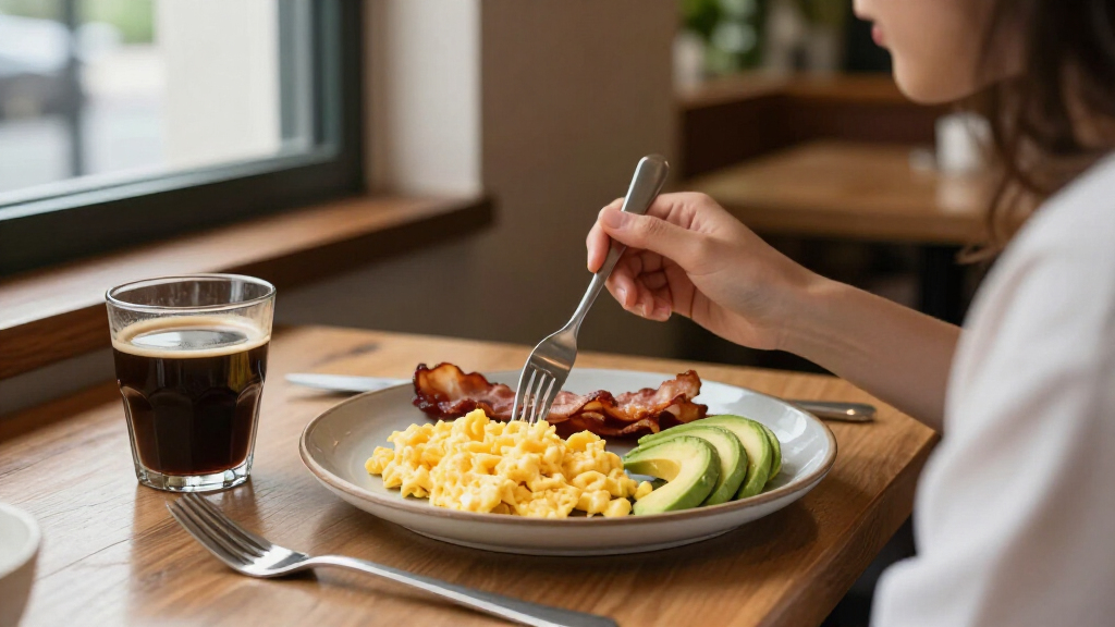 keto breakfast at restaurants
