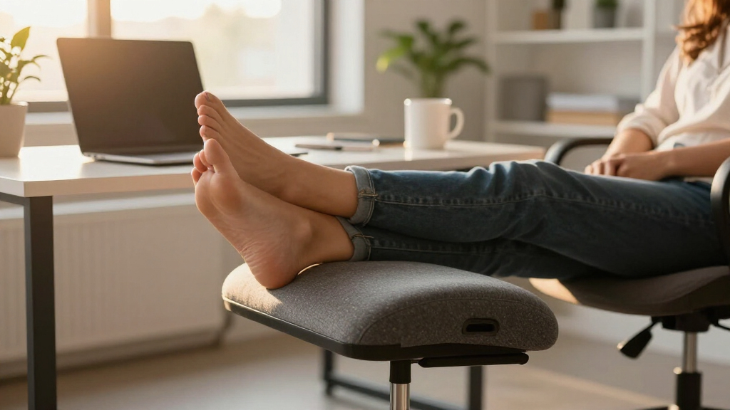 footrests for desk workers