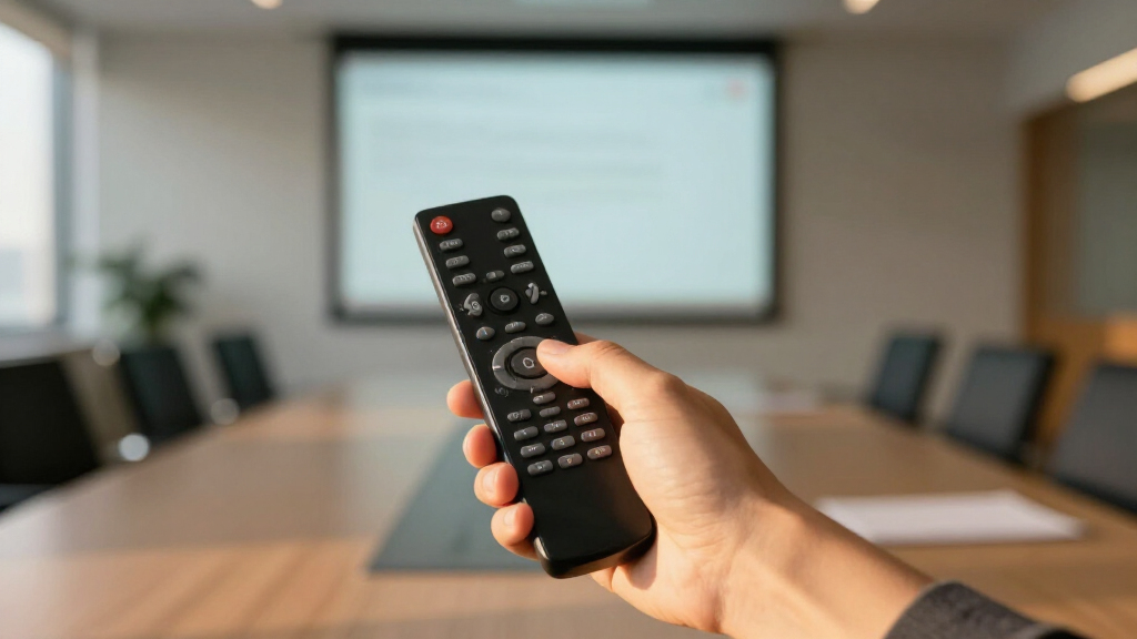 business presentation remote