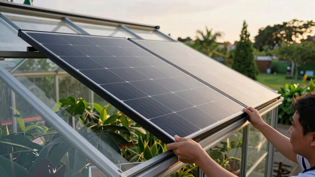 best portable solar panels for greenhouses