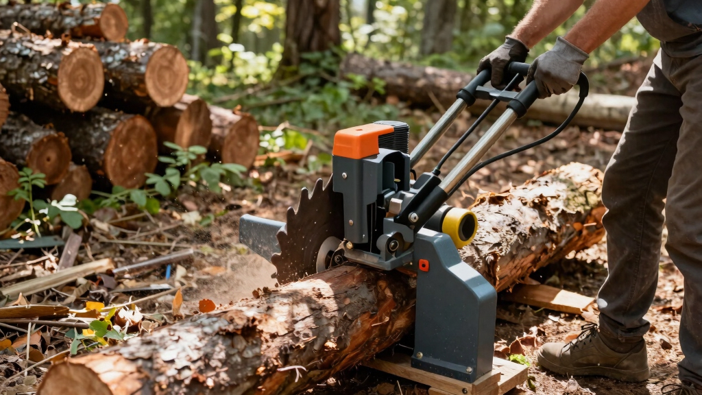 gas-powered log splitters