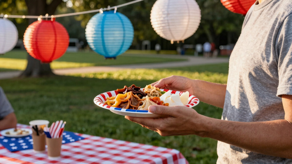 patriotic outdoor party supplies