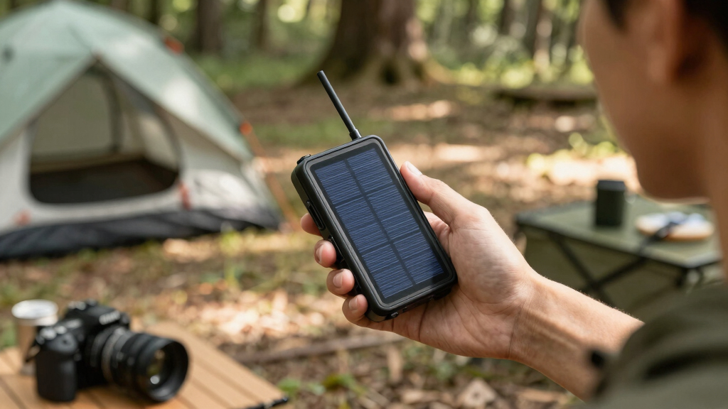 solar-powered emergency radios