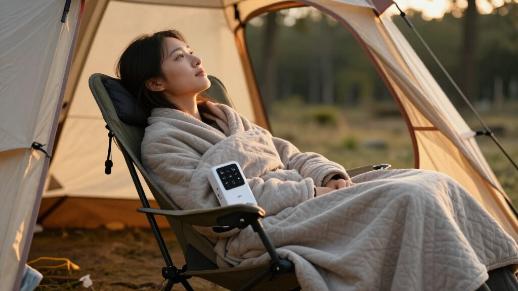 best rechargeable heated blanket for basecamp