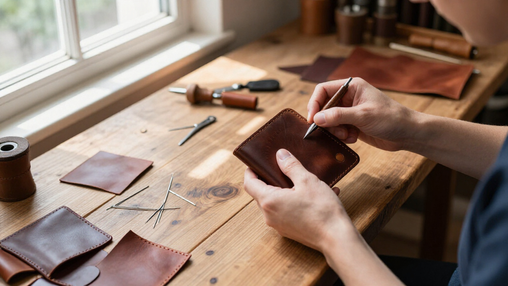 luxury leather wallets