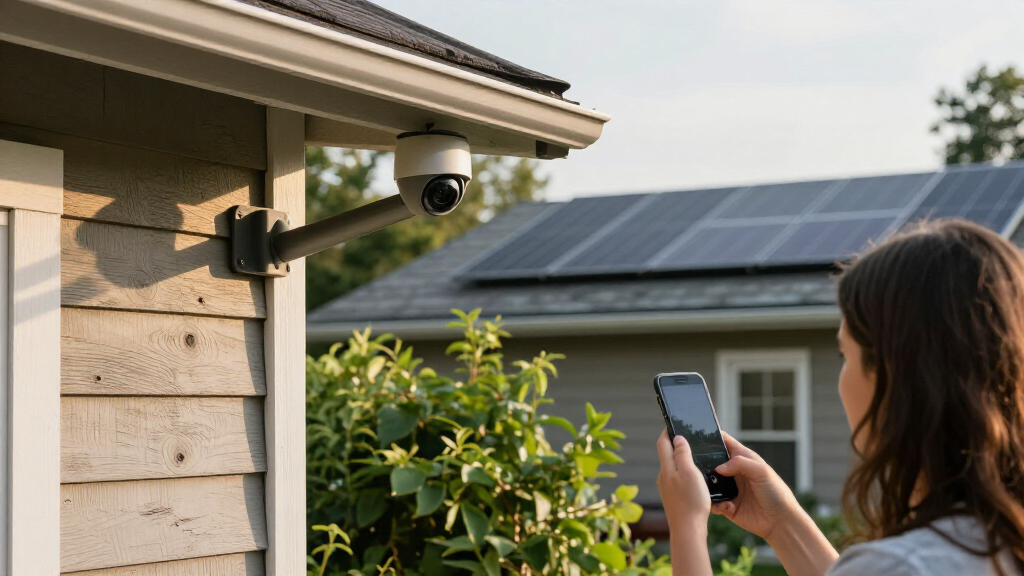 solar powered security cameras