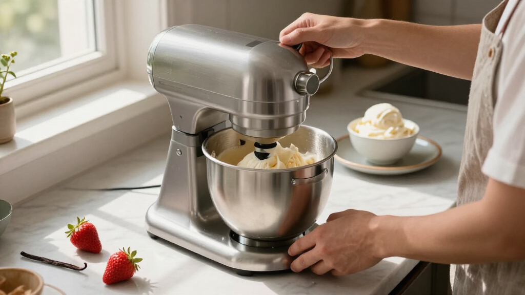high end stand mixer for ice cream