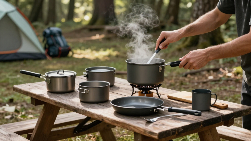 outdoor camping cookware sets