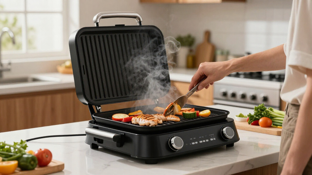 indoor smokeless grill for weeknight dinners