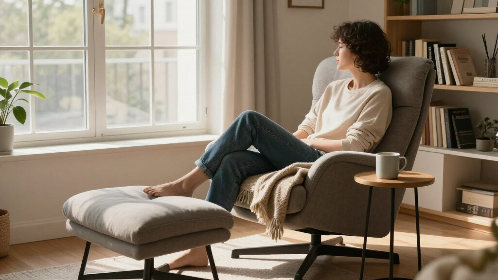 best-reading-chair-with-ottoman-for-apartments