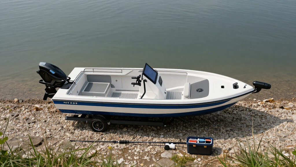 professional sonar equipped bait boat
