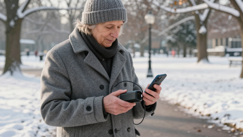 rechargeable battery pack for cold weather