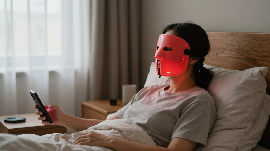 red light therapy mask