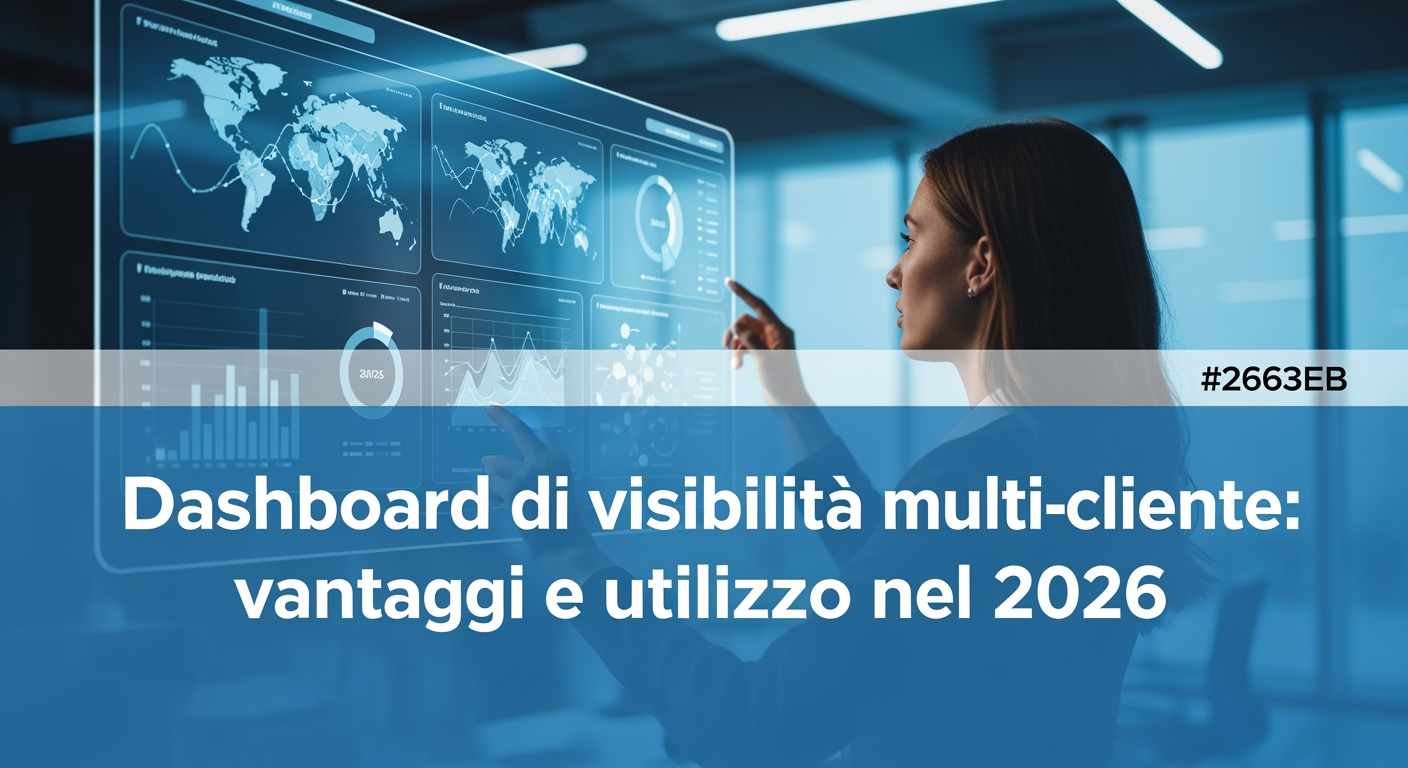 Dashboard di visibilitÃ  multi-cliente: vantaggi e utilizzo nel 2026