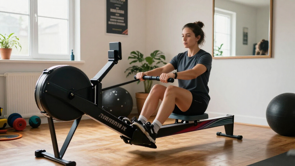 home gym rowing machines