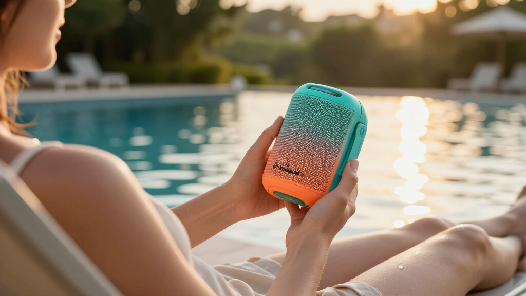 poolside waterproof Bluetooth speakers