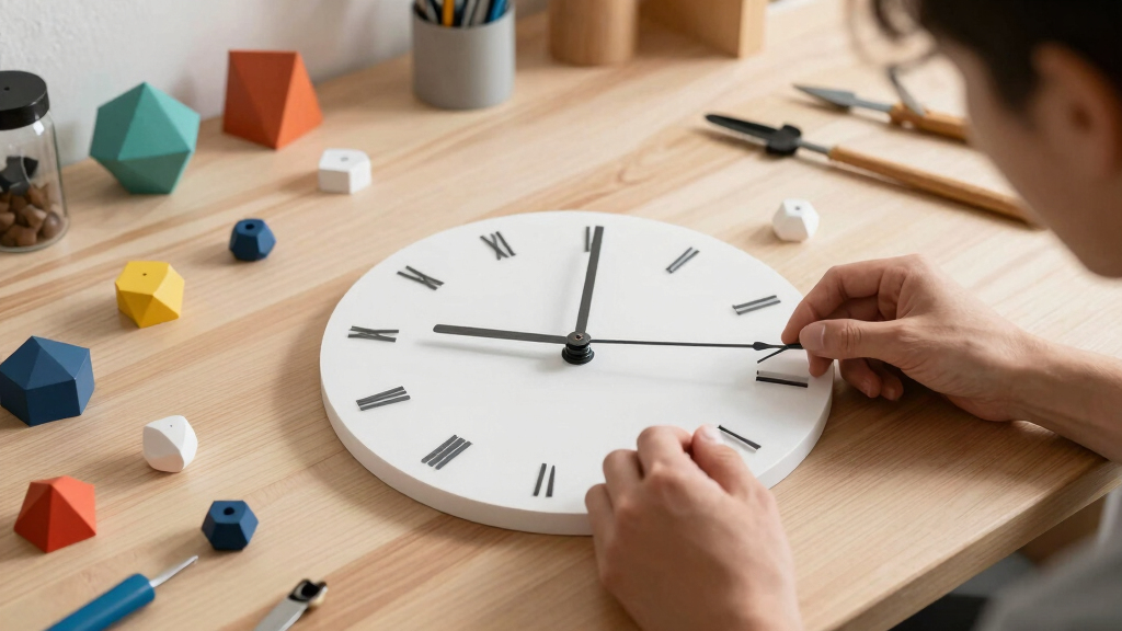 best geometric wall clocks