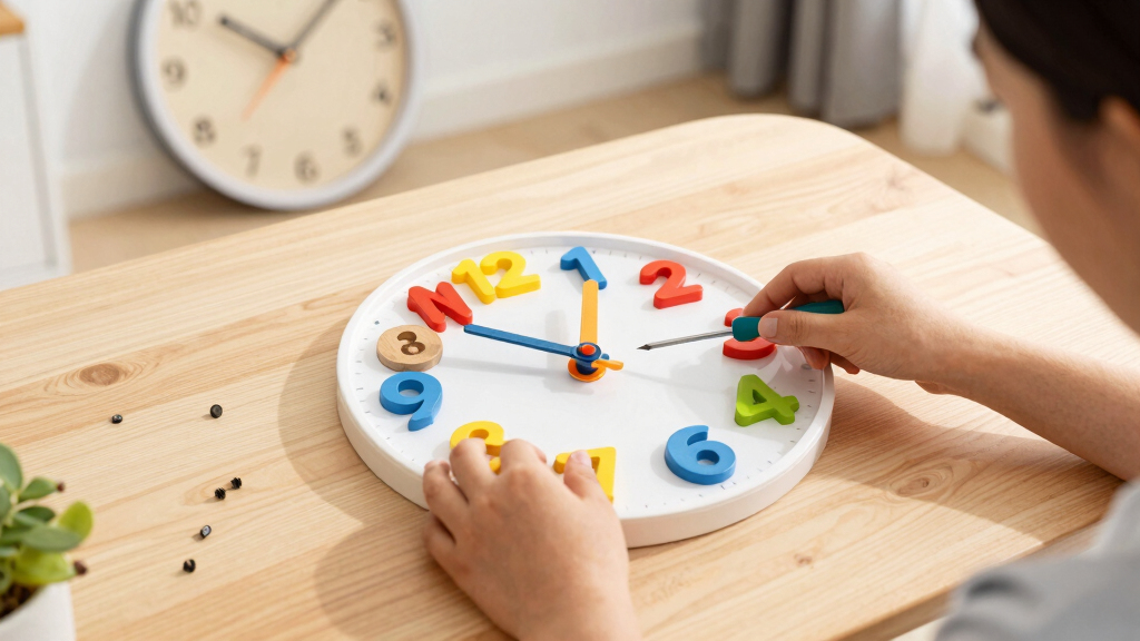 learning kids wall clocks