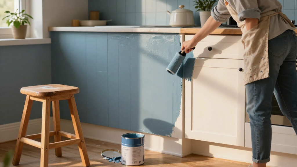 best blue kitchen paint